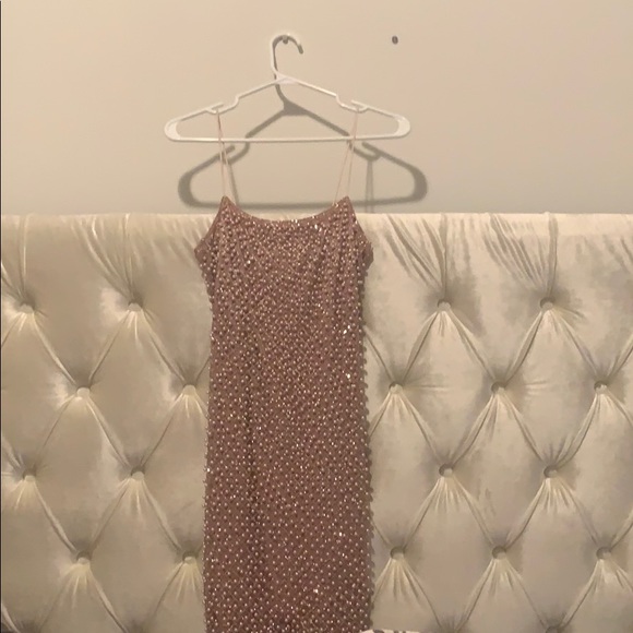 Beaded dress from fashion nova